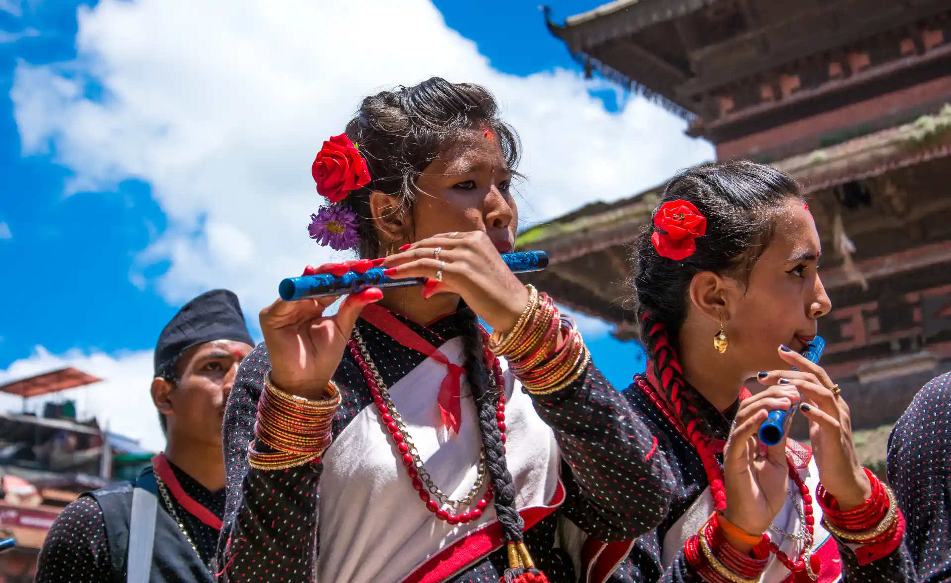 Gai Jatra in Bhaktapur