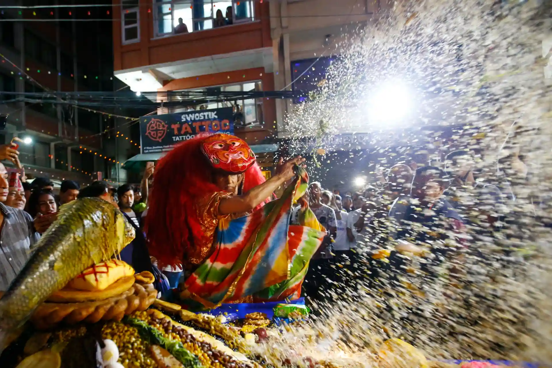 Lakhye in Indra Jatra at Kathmandu