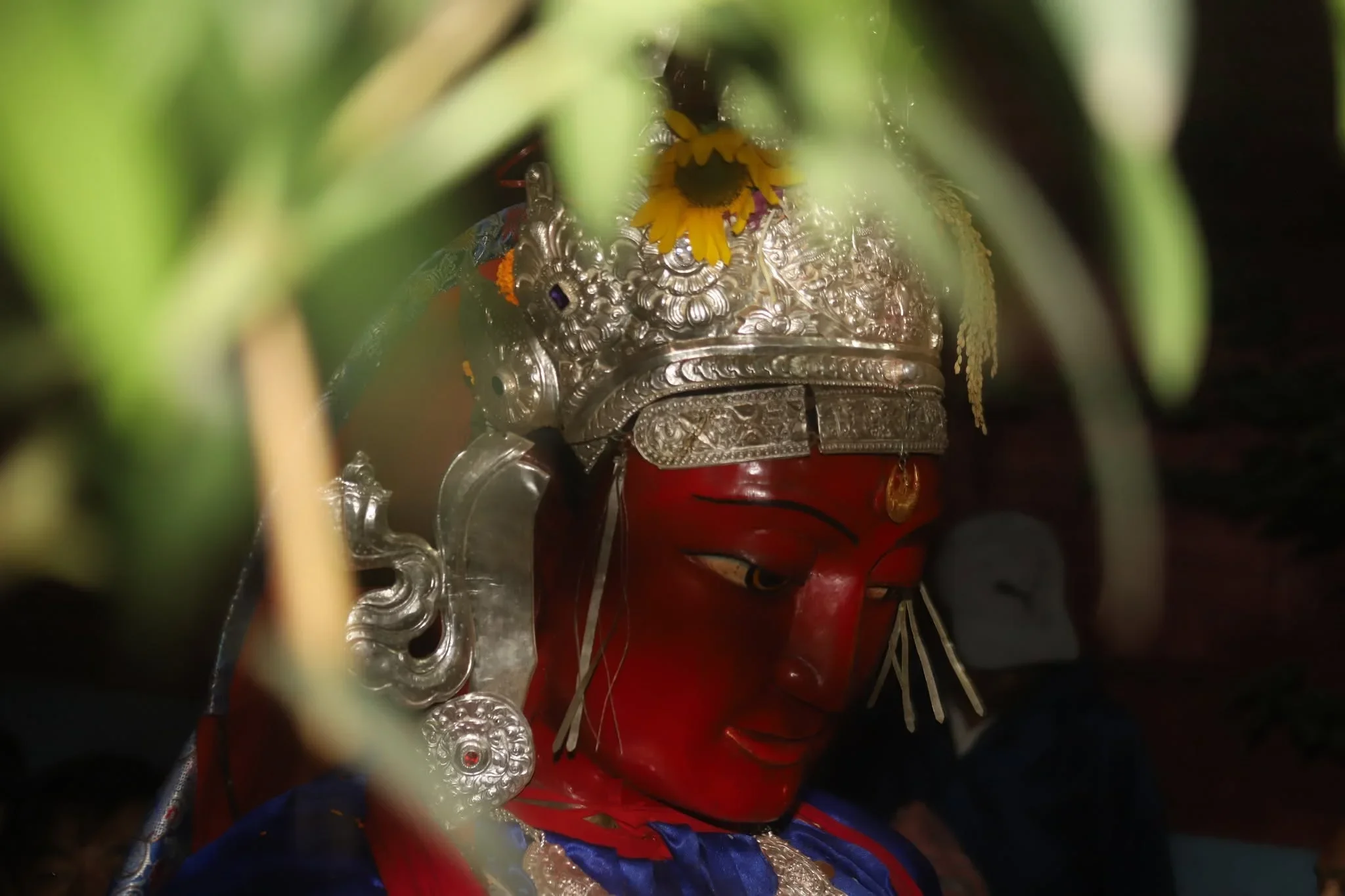 Aja Dyo of Panauti during Namobuddha Jatra
