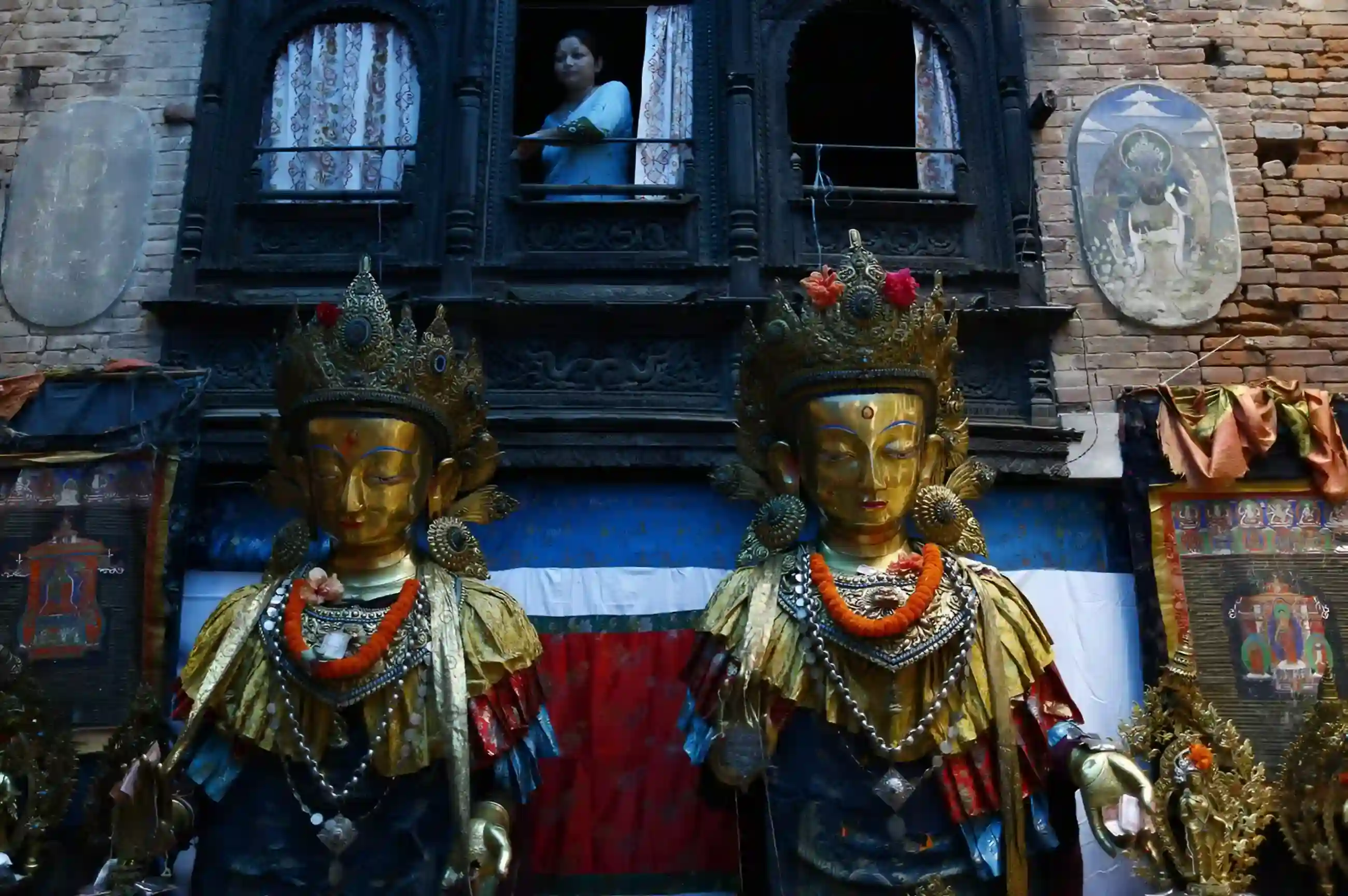 Dipankar Buddha of Patan during Panjaran Dan.