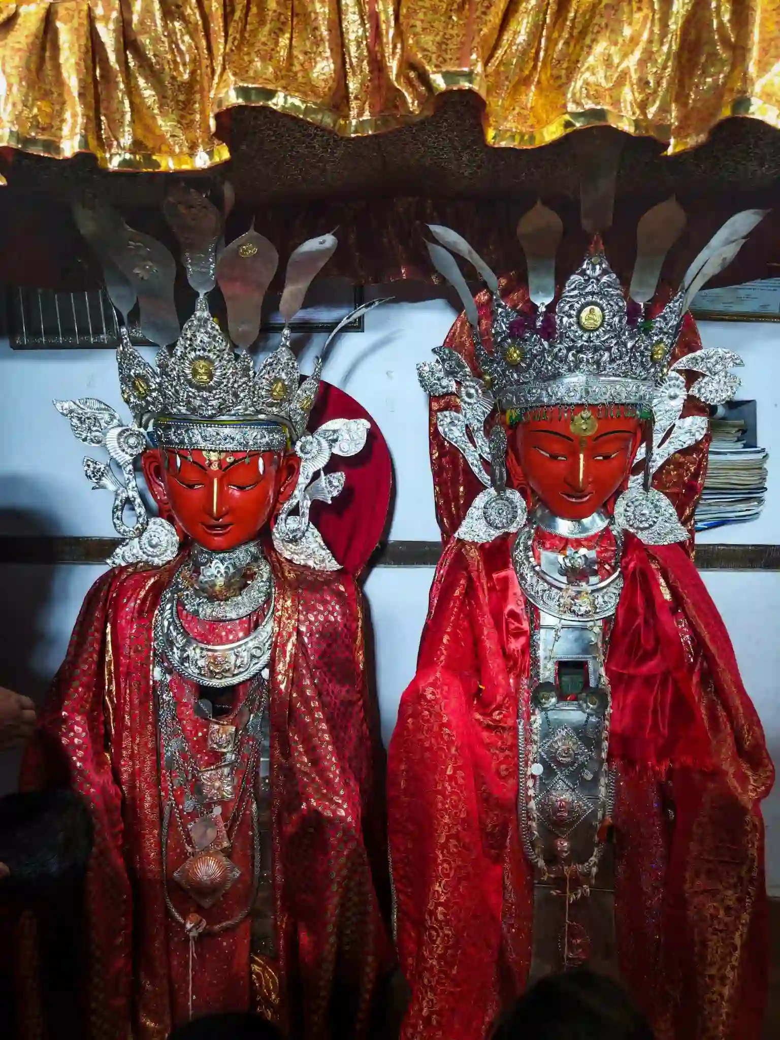 Dipankar Buddha of Banepa during Panjaran Dan.